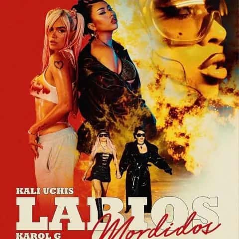 Kali Uchis and KAROL G - Labios Mordidos Letra MP3 Download Kali Uchis cuts the suspense by meshly amalgamating her hands with KAROL G.